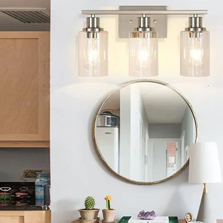 Wandleuchte Schwarz Eckig Modernes Design Glas - Clowas.de