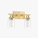 Wandleuchte Schwarz Eckig Modernes Design Glas - Clowas.de