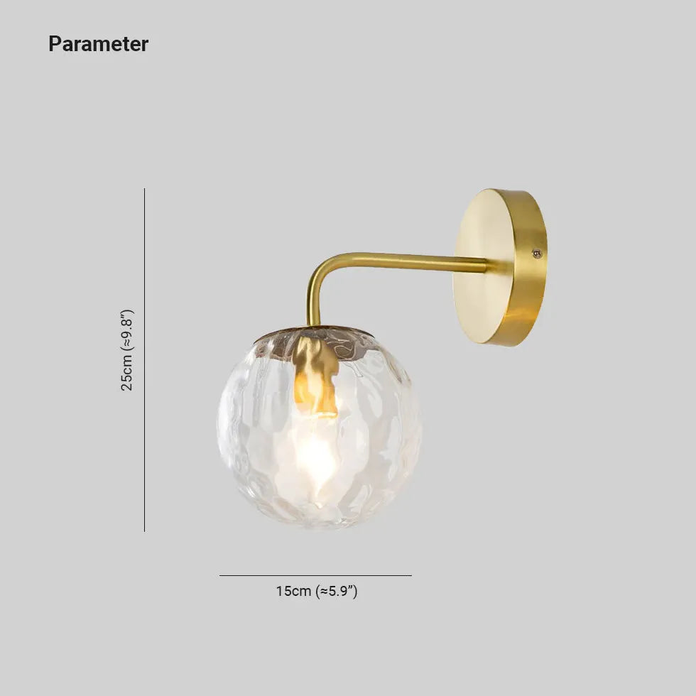 Wandleuchte schwarz glas modernes minimalistisches Design - Clowas.de