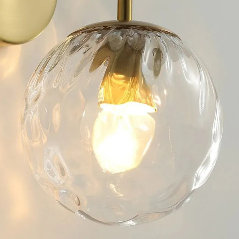 Wandleuchte schwarz glas modernes minimalistisches Design - Clowas.de