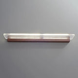 Wandleuchte Schwarz Holz Acryl Einfaches Design - Clowas.de