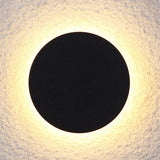 wandleuchte schwarz rund Moderne Eleganz für Außenbereiche - Clowas.de