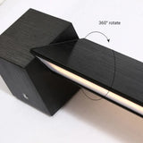 Wandleuchte schwarz schlafzimmer moderne lange rechteckige Lampe - Clowas.de