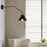 Wandleuchte Schwenkarm Industrial Vintage Design mit Flexibilität - Clowas.de