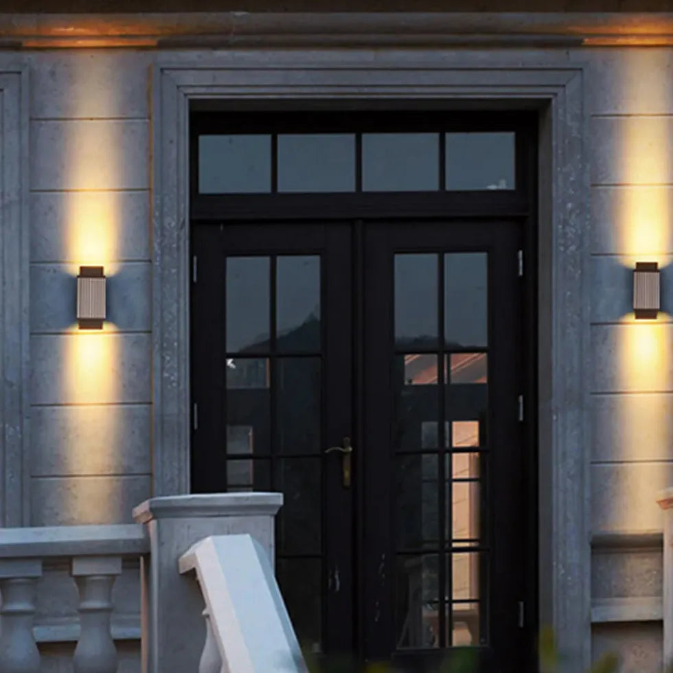 wandleuchte up down außen led elegante wasserdichte - Clowas.de