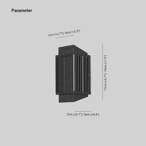 wandleuchte up down außen led elegante wasserdichte - Clowas.de
