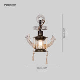 wandleuchte vintage holz rustikales amerikanisches Laternen - Clowas.de