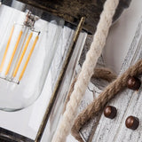 wandleuchte vintage holz rustikales amerikanisches Laternen - Clowas.de