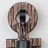 wandleuchte vintage holz rustikales amerikanisches Laternen - Clowas.de