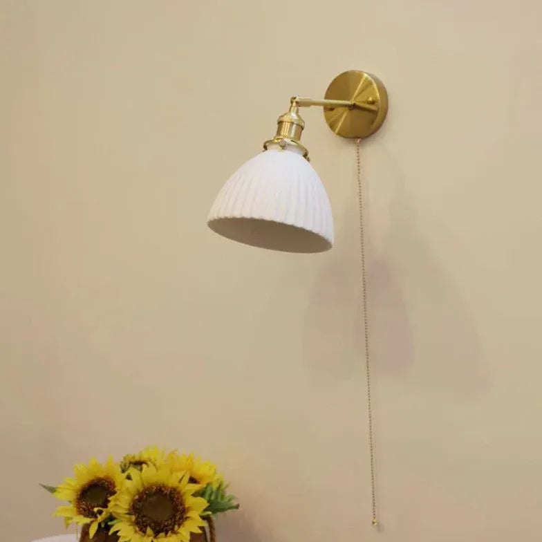 Wandleuchte vintage industrial mit schalter skandinavisches Design - Clowas.de