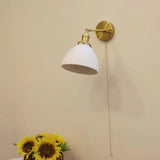 Wandleuchte vintage industrial mit schalter skandinavisches Design - Clowas.de