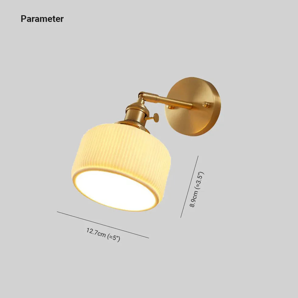 Wandleuchte vintage weiß nordisch schlicht elegant Design - Clowas.de