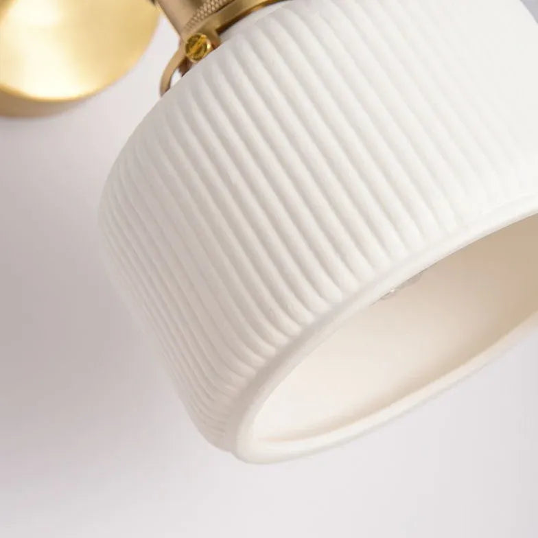 Wandleuchte vintage weiß nordisch schlicht elegant Design - Clowas.de