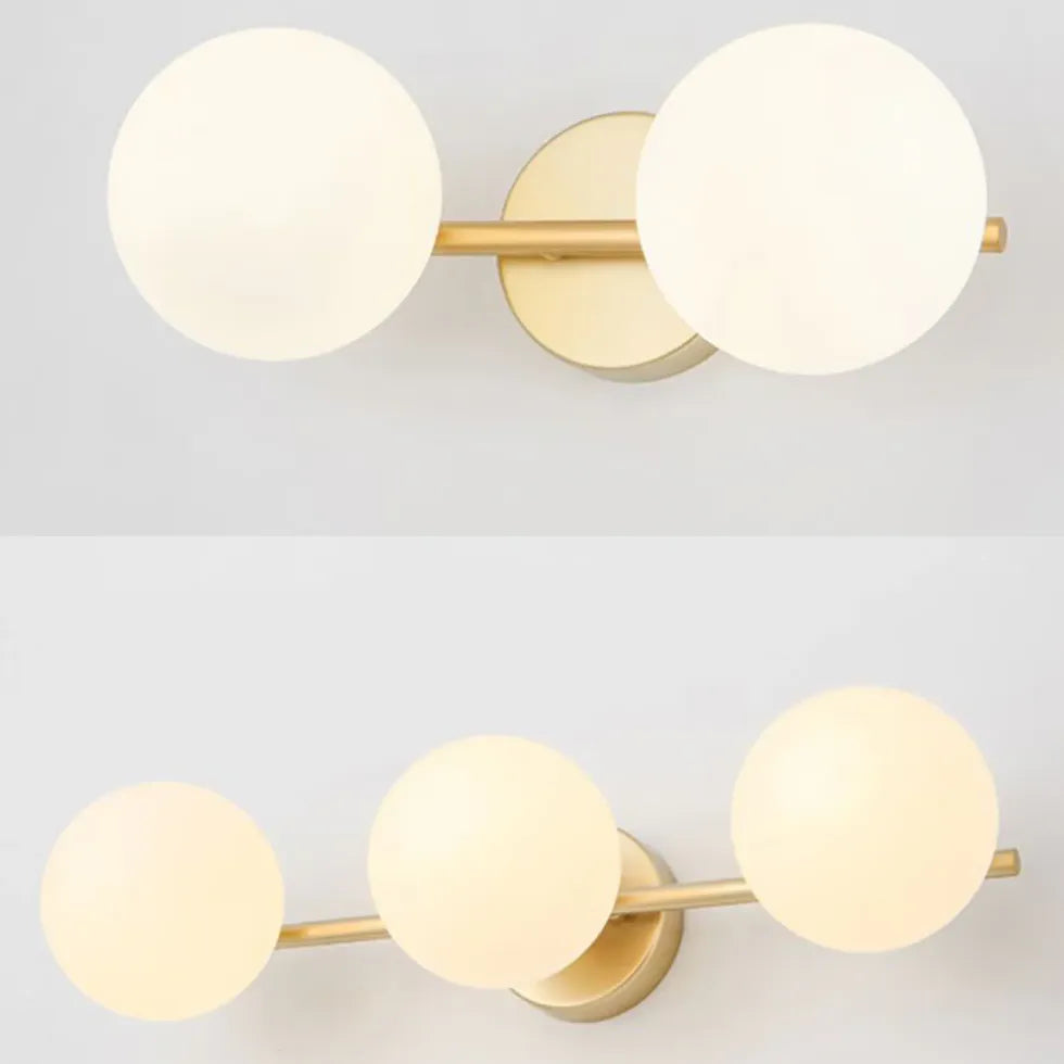 Wandleuchte weiss gold Moderne Minimalistische Lichtgestaltung - Clowas.de