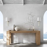 Wandleuchte weiß vintage im nordischen schlichten Design - Clowas.de