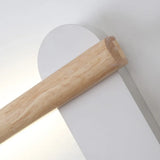 Wandleuchte weiss modern nordisch Holz Design - Clowas.de