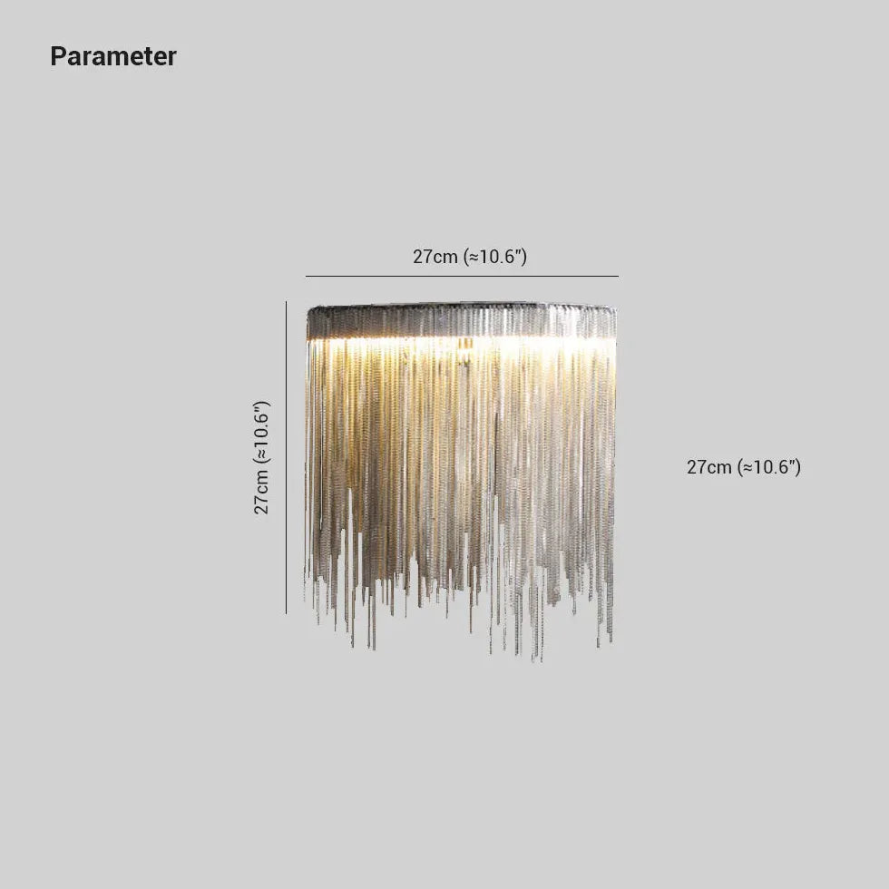 Wandleuchte Wohnzimmer Design nordische einfache Quasten - Clowas.de