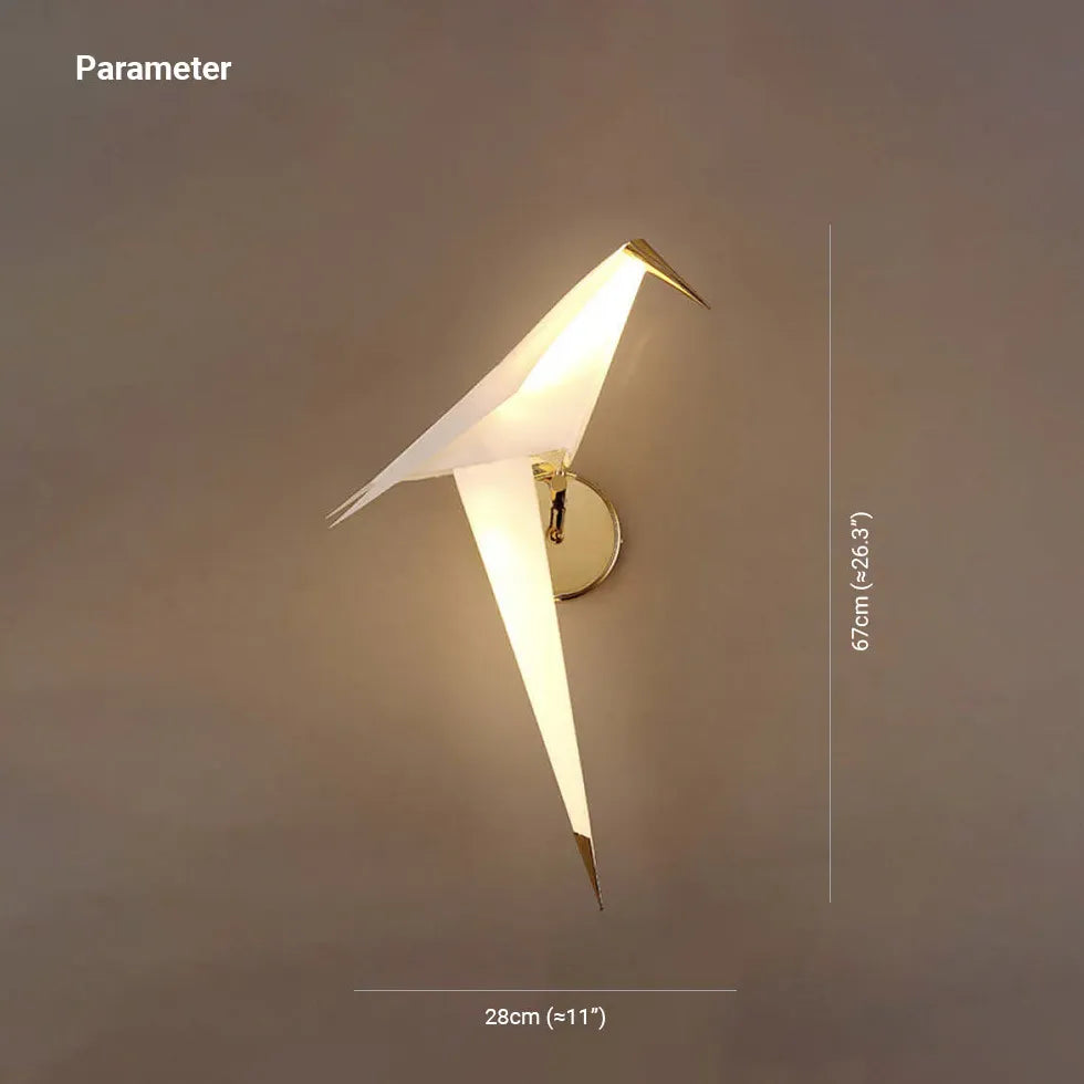 Wandleuchte Wohnzimmer Landhausstil moderne elegante Vogelgestaltung - Clowas.de