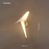 Wandleuchte Wohnzimmer Landhausstil moderne elegante Vogelgestaltung - Clowas.de