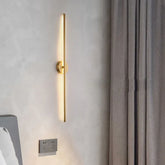 Wandleuchte Wohnzimmer LED Goldene Moderne Simplizität - Clowas.de
