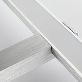 Wandleuchte Wohnzimmer mit Schalter in modernem Silber Design - Clowas.de