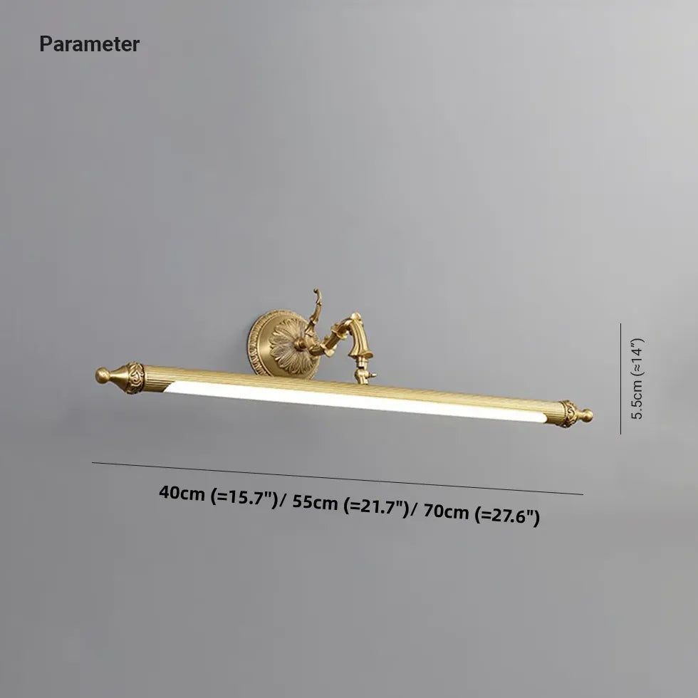 Wandleuchten innen Badezimmer im Vintage Messing Stil - Clowas.de