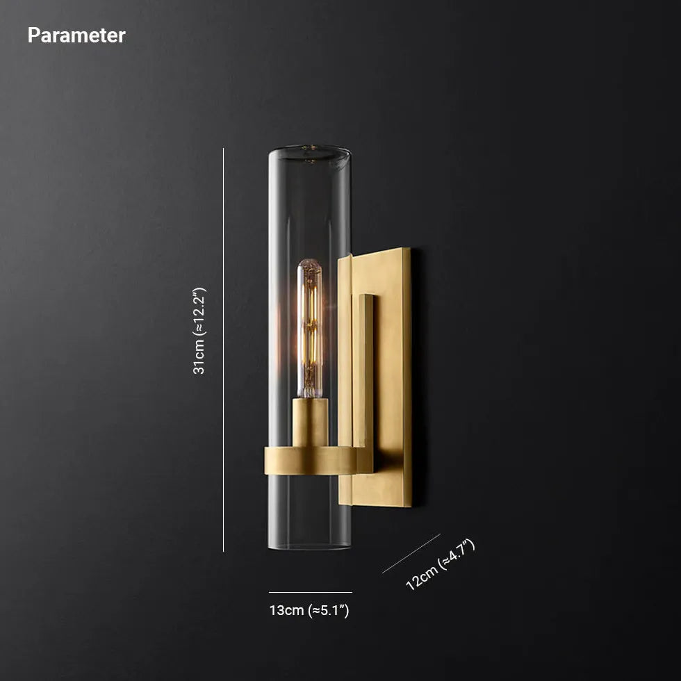 Balkon Wandleuchte im Glas nordischen modernen Stil - Clowas.de