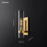 Balkon Wandleuchte im Glas nordischen modernen Stil - Clowas.de