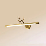 Wandleuchten Schwarz Gold im amerikanischen Geweih Stil - Clowas.de