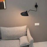 Wandleuchten schwarz metall langarm modern minimalistisch - Clowas.de