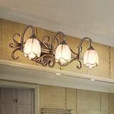 Wandleuchter Messing im amerikanischen Vintage LED Stil - Clowas.de