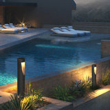 Wegeleuchte schwarz moderne einfache Outdoor Beleuchtung - Clowas.de