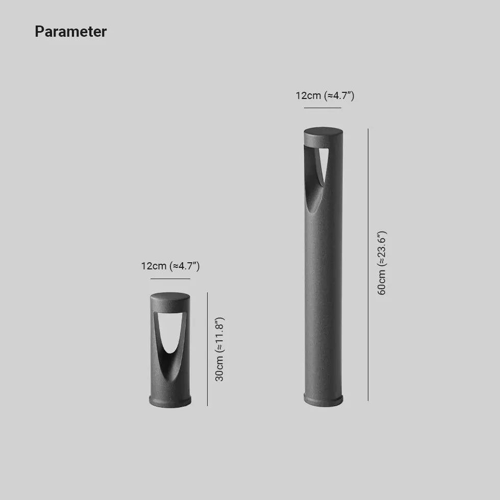 Wegeleuchte schwarz moderne einfache Outdoor Beleuchtung - Clowas.de
