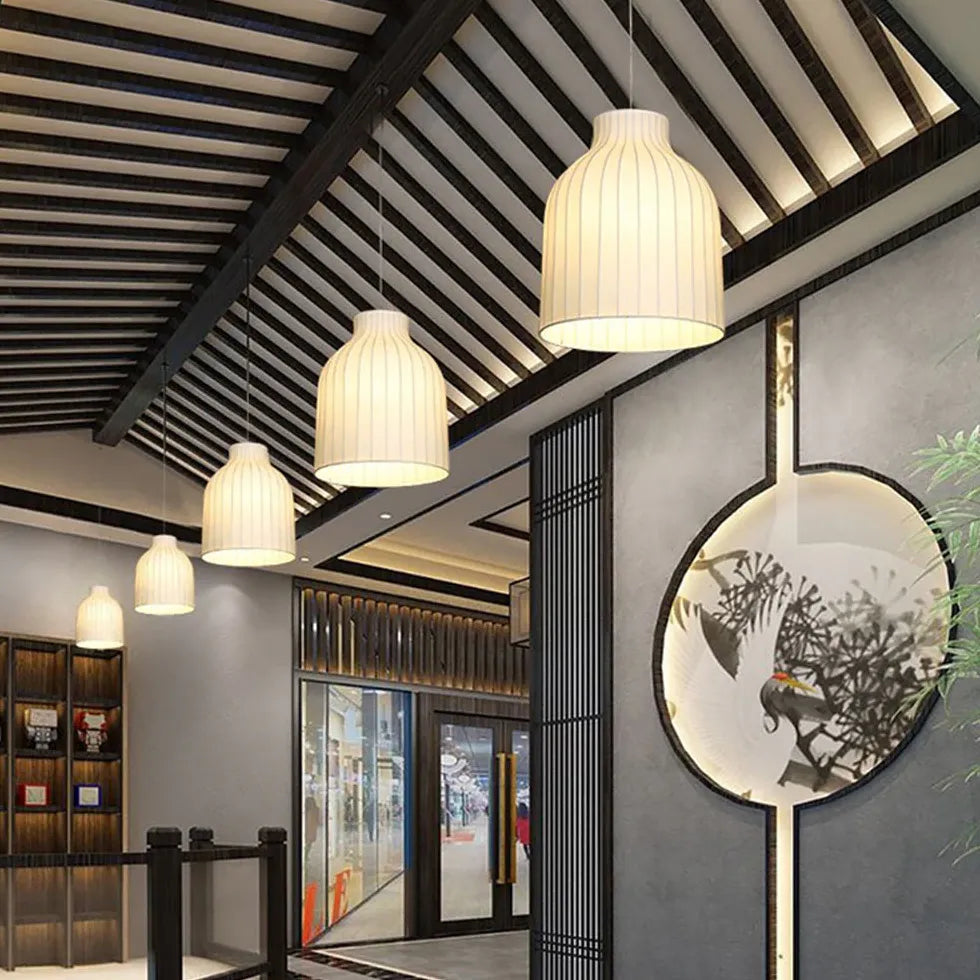 weiße pendelleuchte skandinavisch für modernes Wohndesign - Clowas.de