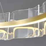 Weiße runde Hängelampe nordisch Acryl Design - Clowas.de