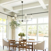 Weisser Kronleuchter im Vintage-industriellen Landhausstil - Clowas.de