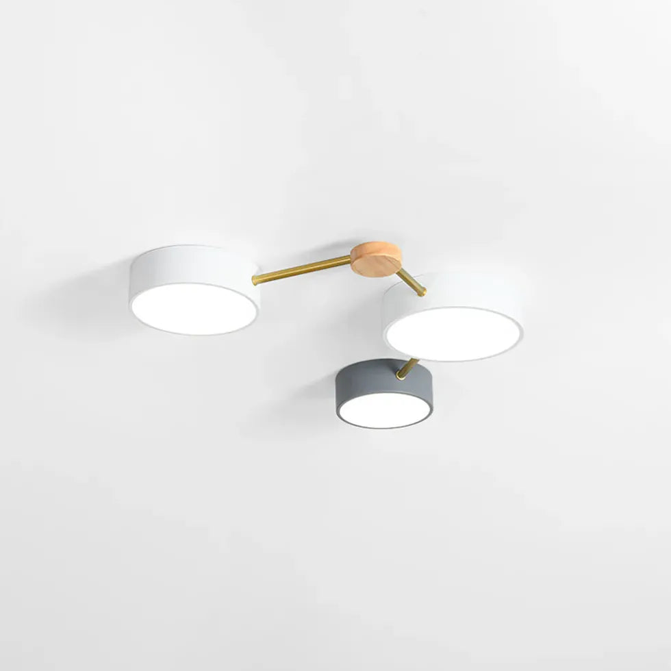 Wohnzimmer Deckenleuchte LED dimmbar modernes Design - Clowas.de