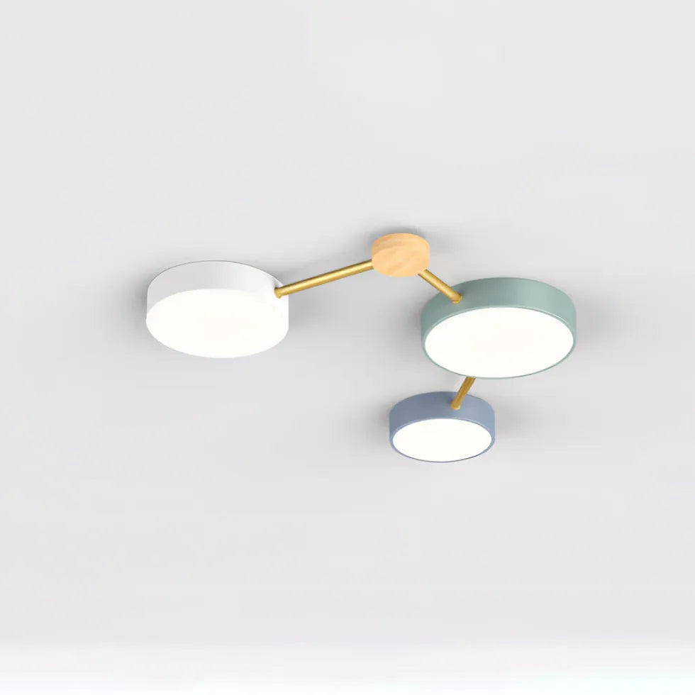 Wohnzimmer Deckenleuchte LED dimmbar modernes Design - Clowas.de