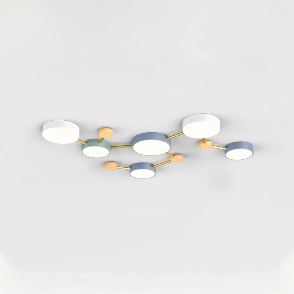 Wohnzimmer Deckenleuchte LED dimmbar modernes Design - Clowas.de