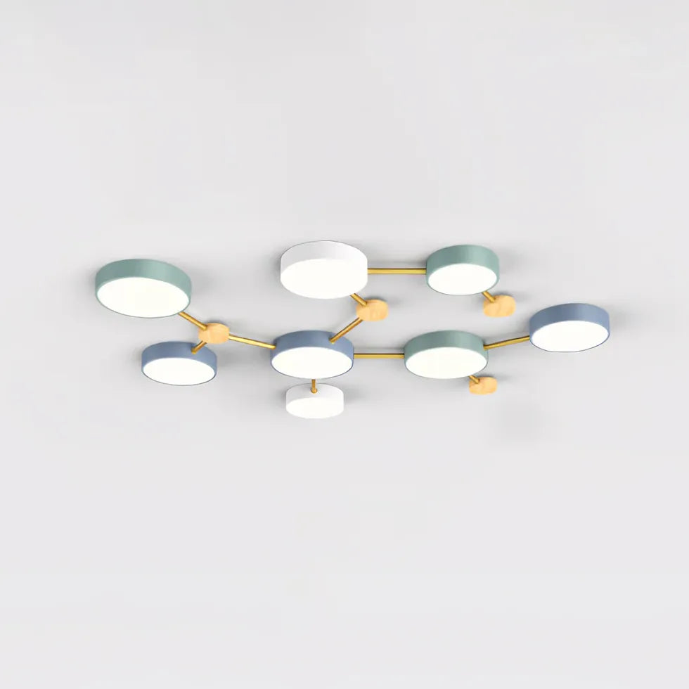 Wohnzimmer Deckenleuchte LED dimmbar modernes Design - Clowas.de