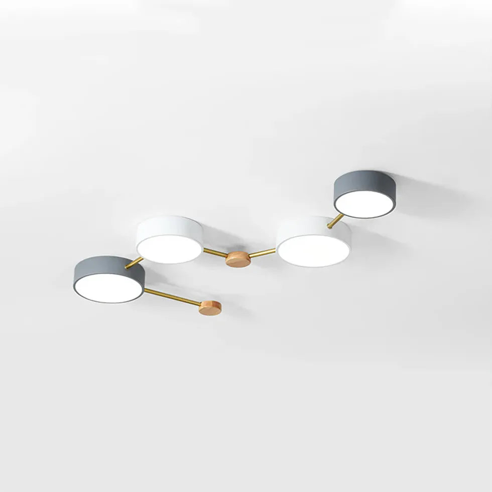 Wohnzimmer Deckenleuchte LED dimmbar modernes Design - Clowas.de