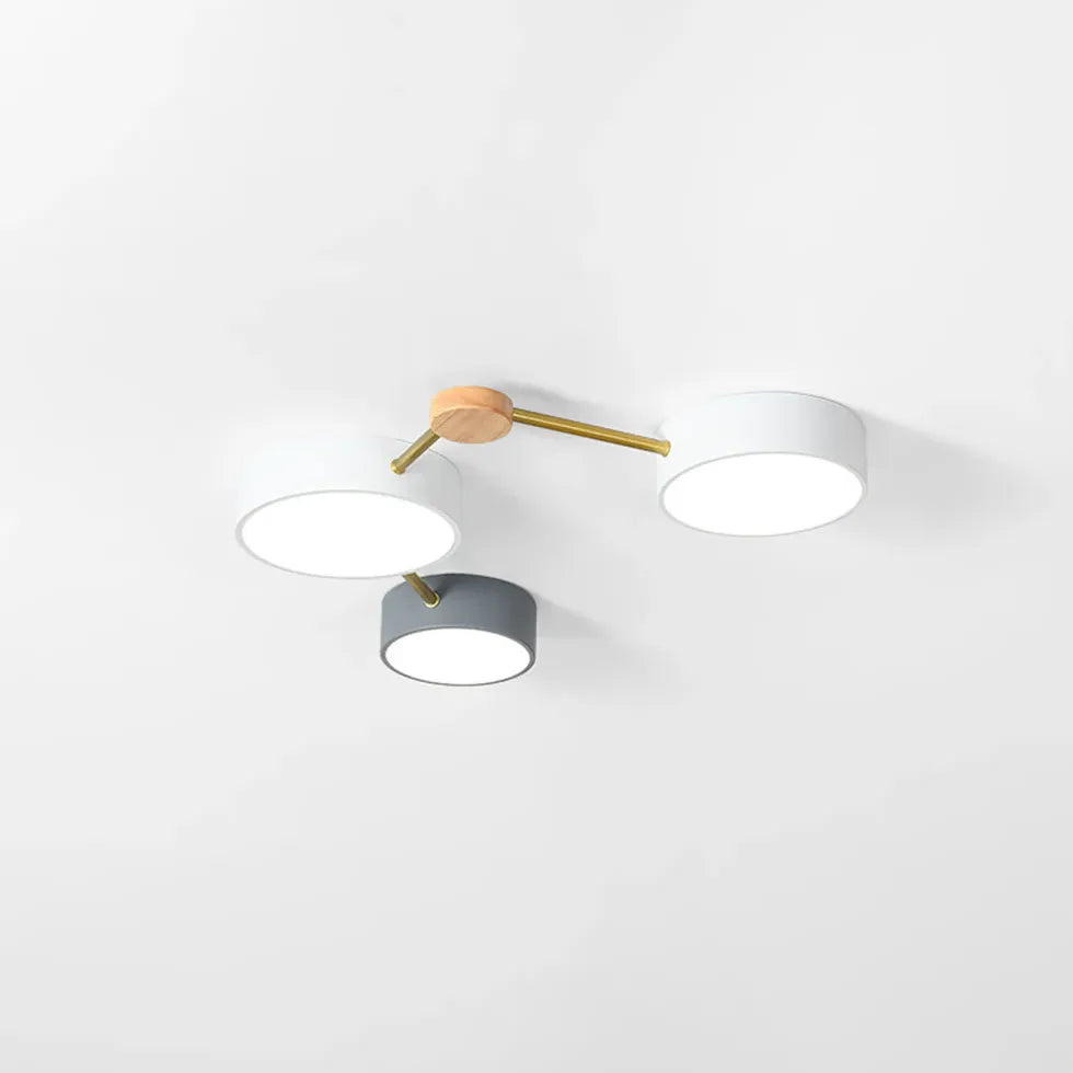 Wohnzimmer Deckenleuchte LED dimmbar modernes Design - Clowas.de