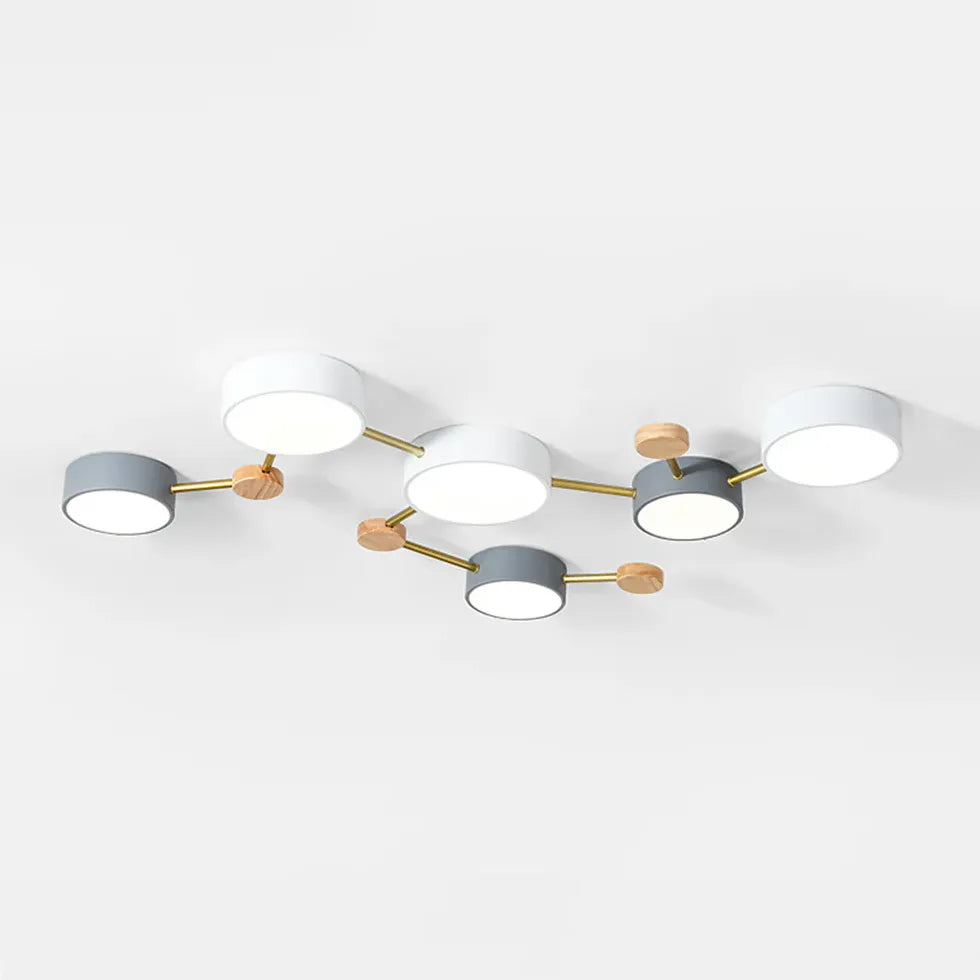 Wohnzimmer Deckenleuchte LED dimmbar modernes Design - Clowas.de