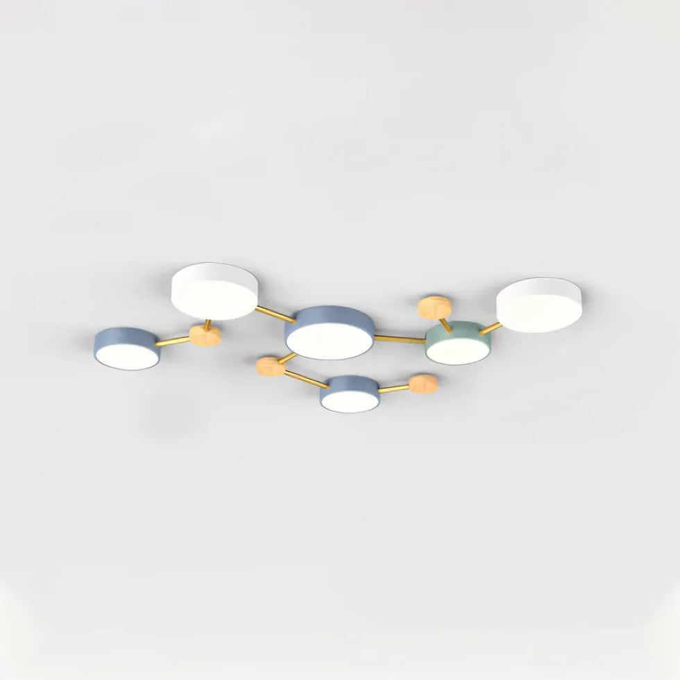 Wohnzimmer Deckenleuchte LED dimmbar modernes Design - Clowas.de