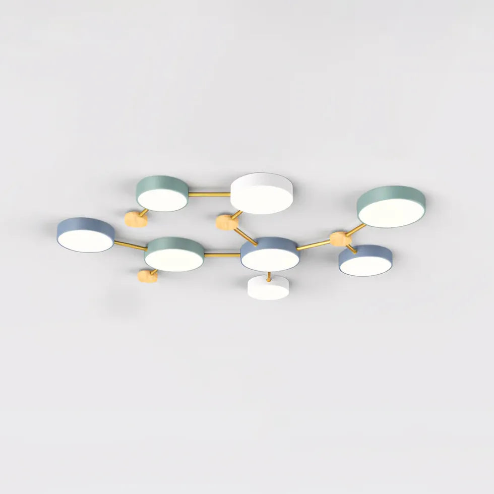 Wohnzimmer Deckenleuchte LED dimmbar modernes Design - Clowas.de