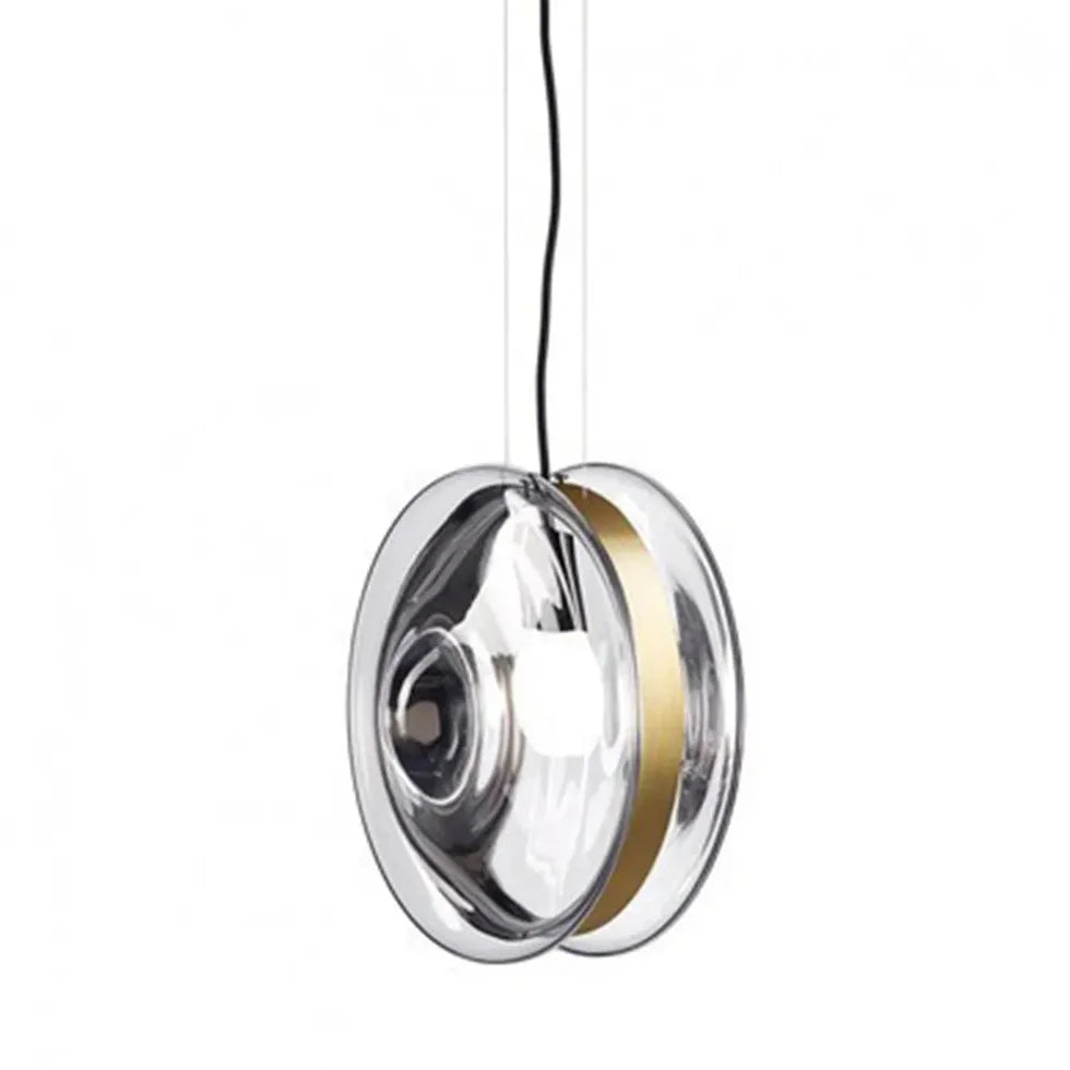 Wohnzimmer Hängelampe modern Nordisch schlicht Glas - Clowas.de