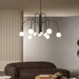 wohnzimmer hängelampe schwarz im nordischen Stil moderne Eleganz - Clowas.de