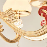 Goldene Kronleuchter für elegantes europäisches Ambiente - Clowas.de