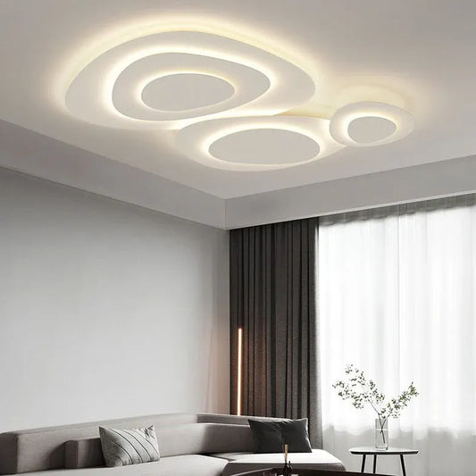 Weiße LED Deckenleuchte Dimmbare für Wohnzimmer