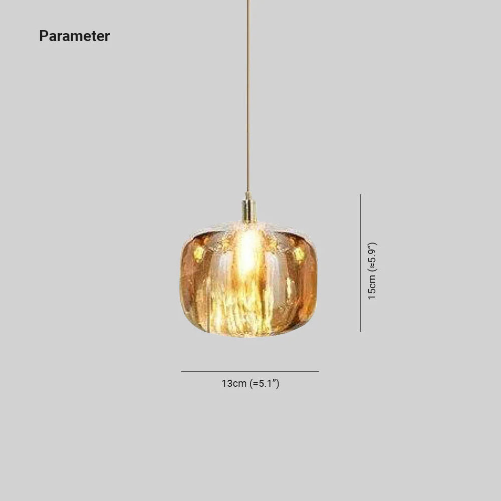 Moderne LED Kristallpendelleuchte im Apfelform Design für Esszimmer